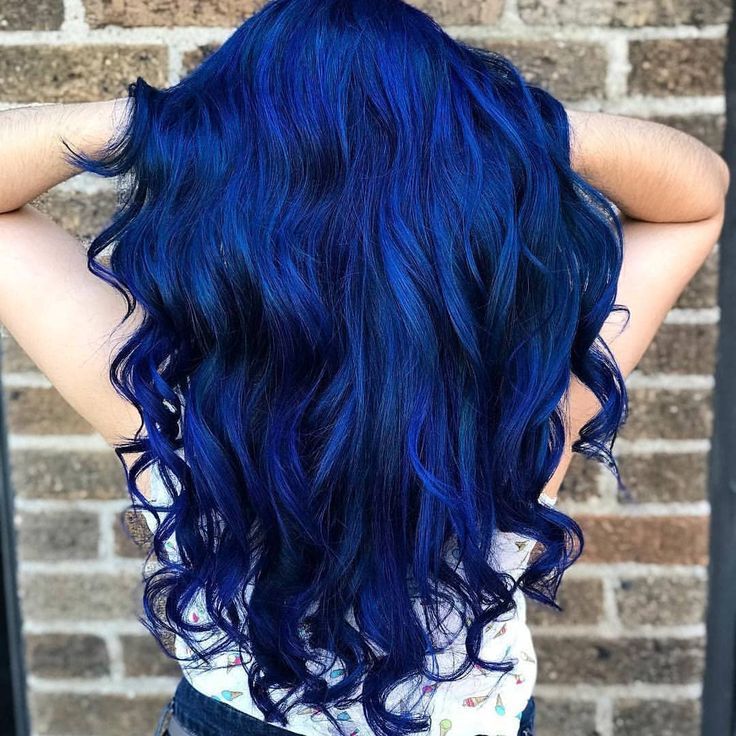 How To Get Awesome Dark Blue Hair Colour - Human Hair Exim