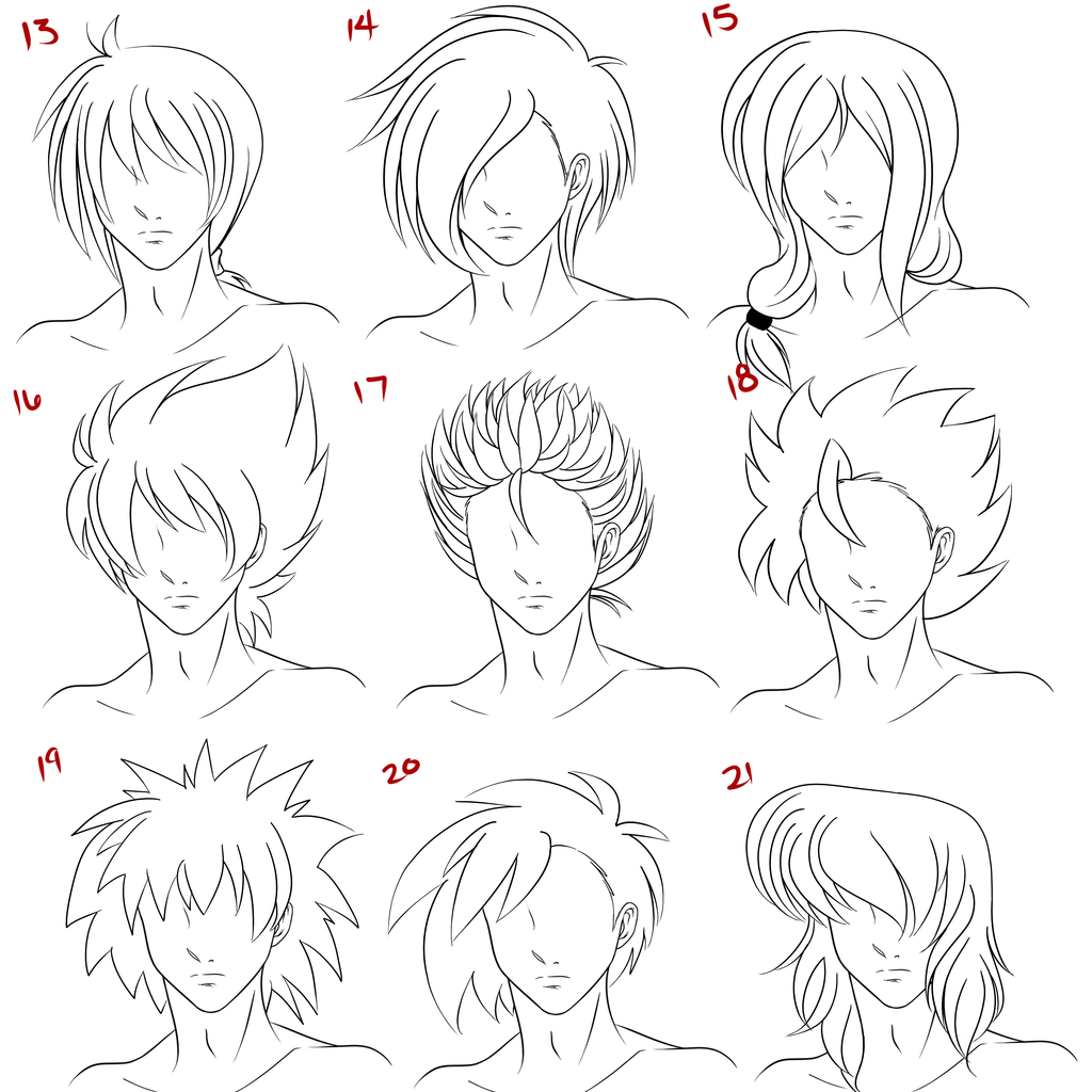Anime Hairstyles Get Your Anime Hair Look Human Hair Exim
