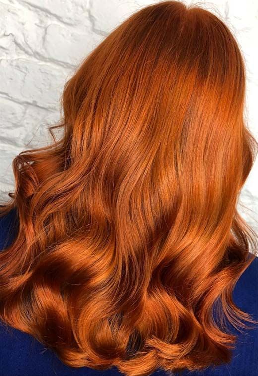 Copper Hair Color Trends - Human Hair Exim