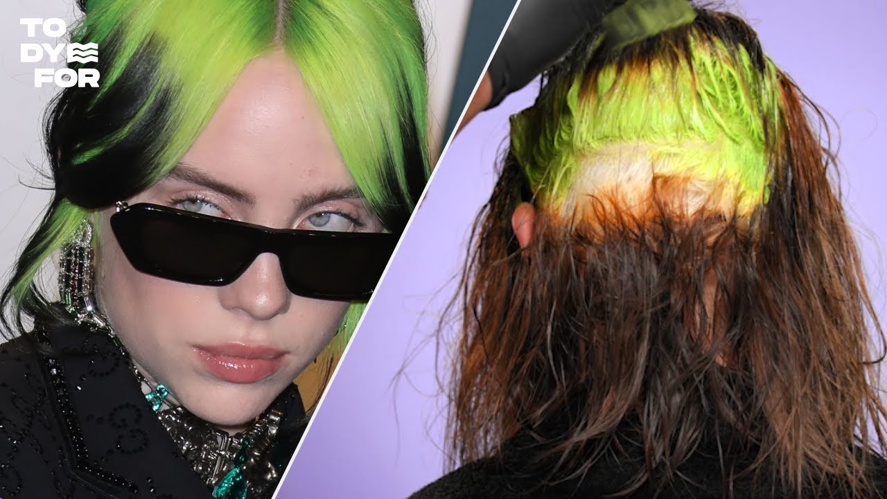 Billie Eilish hairs is a master at creating the illusion of hair. 