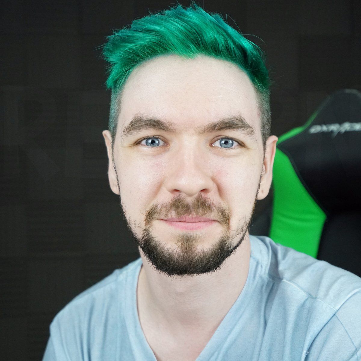 Jacksepticeye Green Hair in the oldest times - Human Hair Exim.